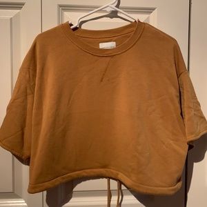 American Eagle Drawstring Crop Top